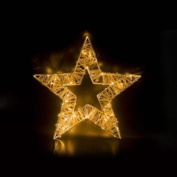 Outdoor Lighting For Christmas - LED Five-Pointed Star Outdoor IP65 Waterproof