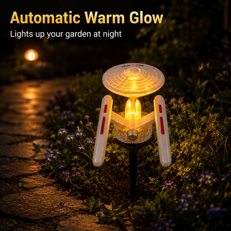 Star Trek USS Enterprise Solar - Outdoor Lighting For Gazebo review and price