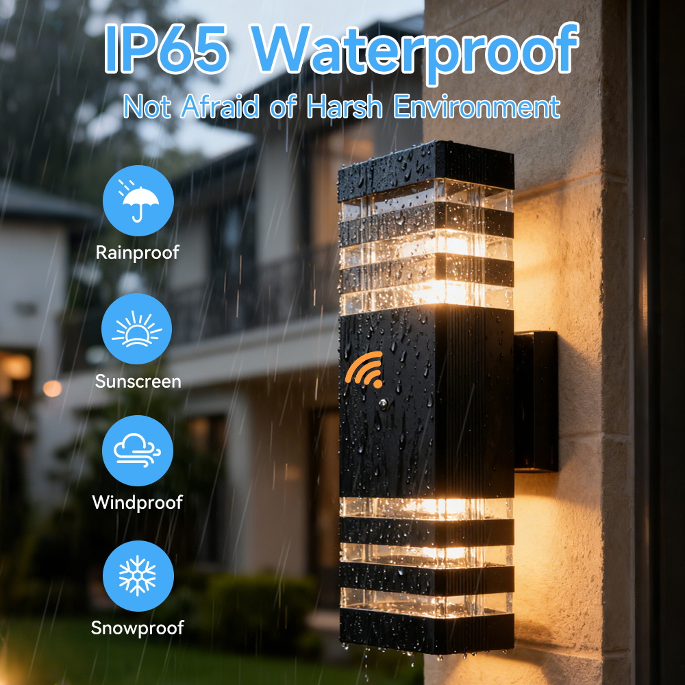 Sensor Light Outdoor Wall Lamp - Outdoor Lighting Lux review and price