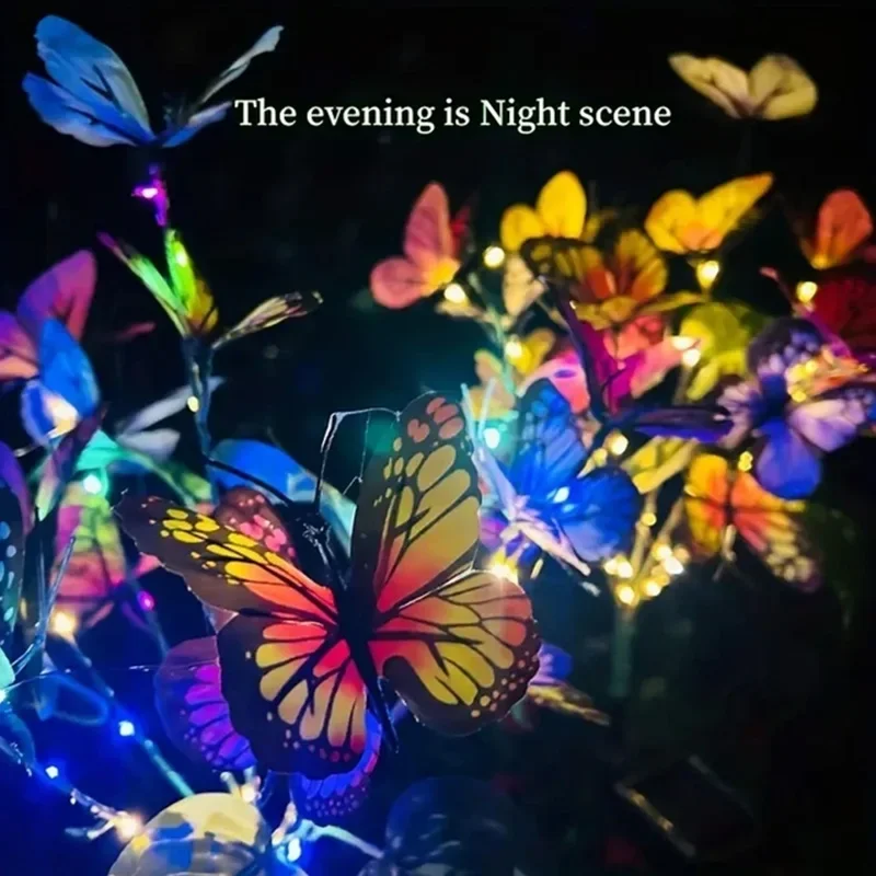 Solar LED Butterfly Garden Lig - Outdoor Lighting For Gazebo review and price