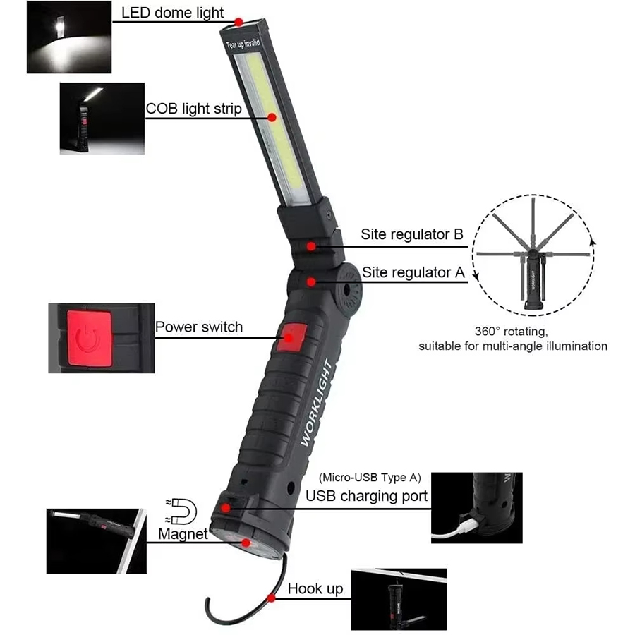 Portable LED Flashlight with M - Outdoor Lighting Lanterns review and price