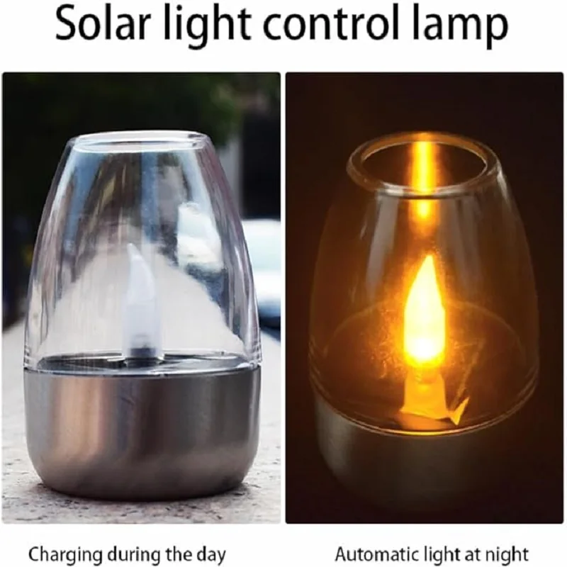Solar Powered Flameless Candle - Outdoor Lighting For Gazebo review and price