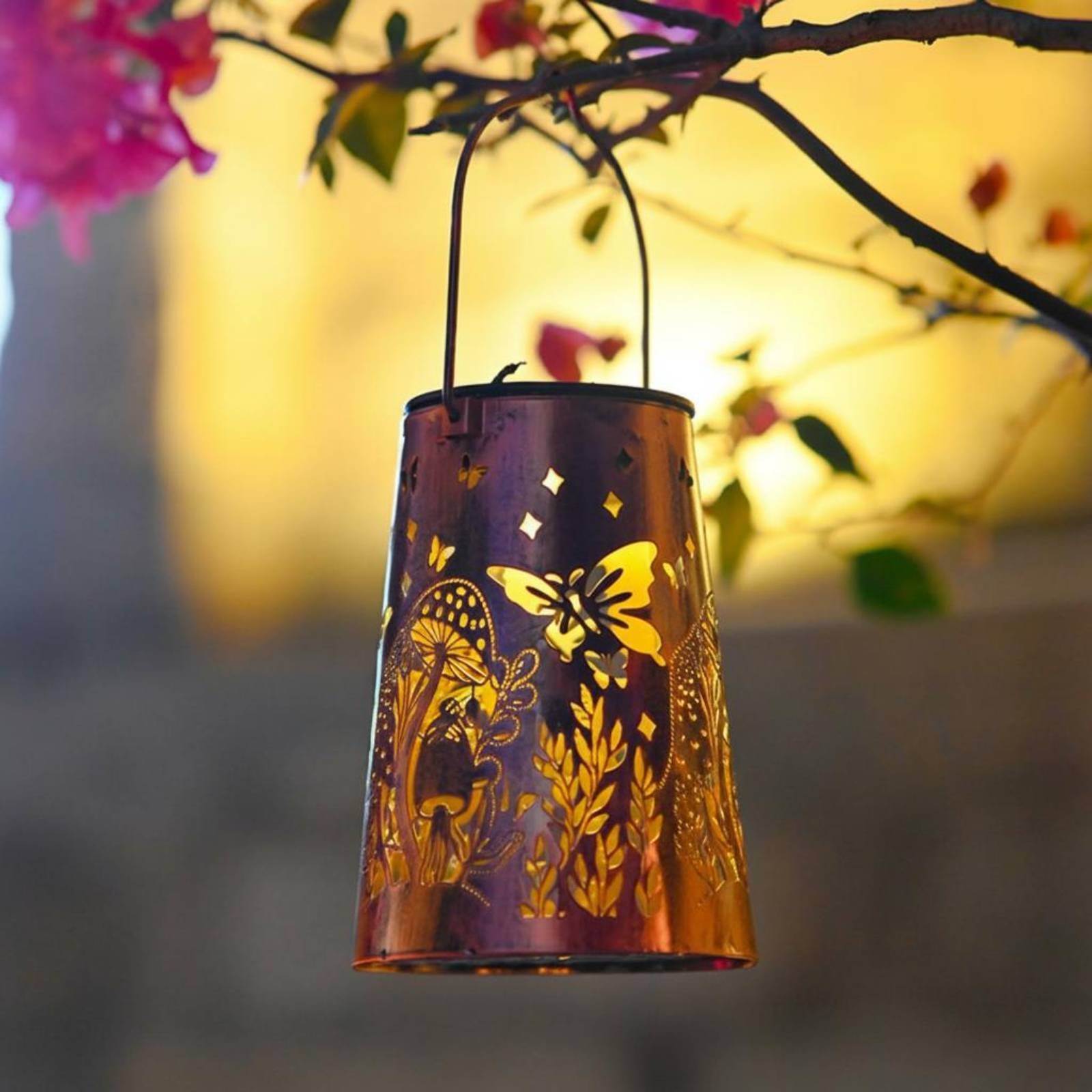 Floral Garden Lantern Pattern  - Outdoor Lighting Design review and price