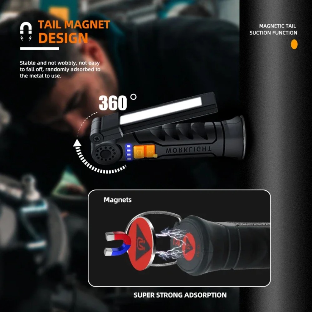 Portable COB LED Flashlight US - Outdoor Lighting Types review and price