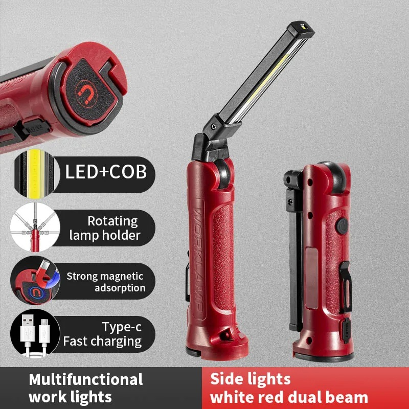 COB LED Work Light Rechargeabl - Outdoor Lighting Types review and price