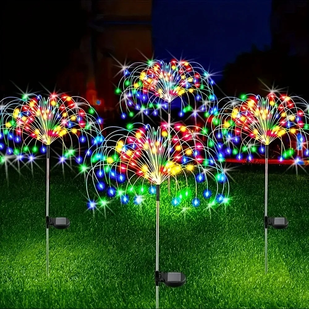 Solar LED Firework Fairy Light - Outdoor Lighting For Gazebo review and price