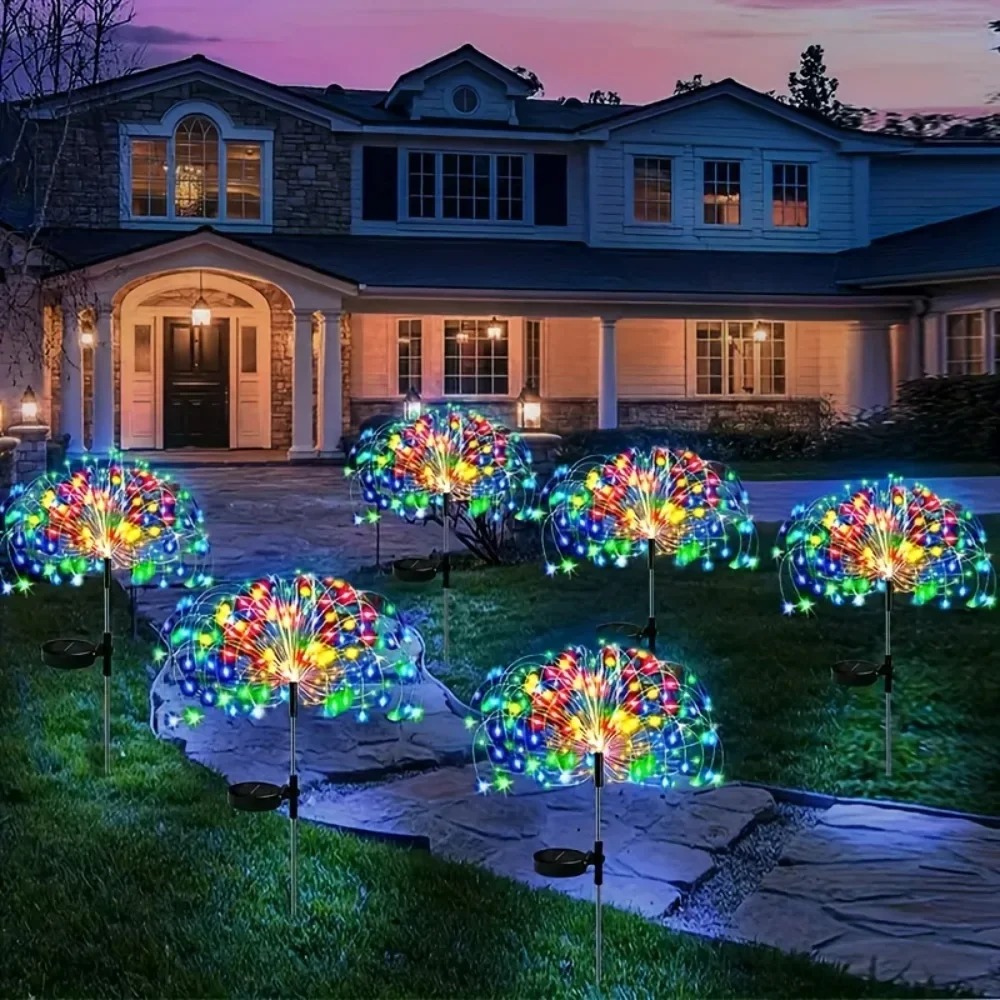 Solar LED Firework Fairy Light - Outdoor Lighting For Gazebo review and price