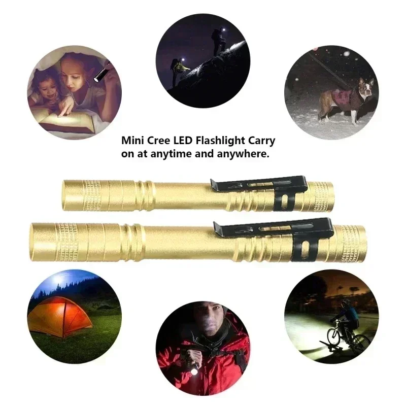 Portable Mini LED Pen Flashlig - Outdoor Lighting Types review and price