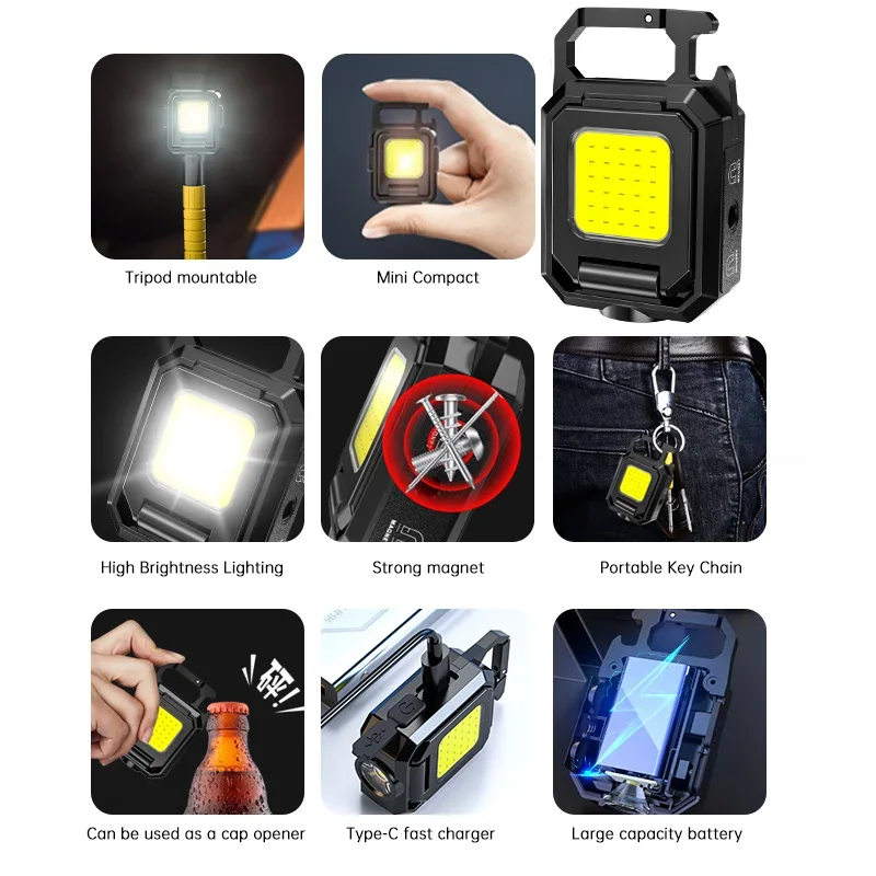 Mini Flashlight Keychain Light - Outdoor Lighting Lanterns review and price