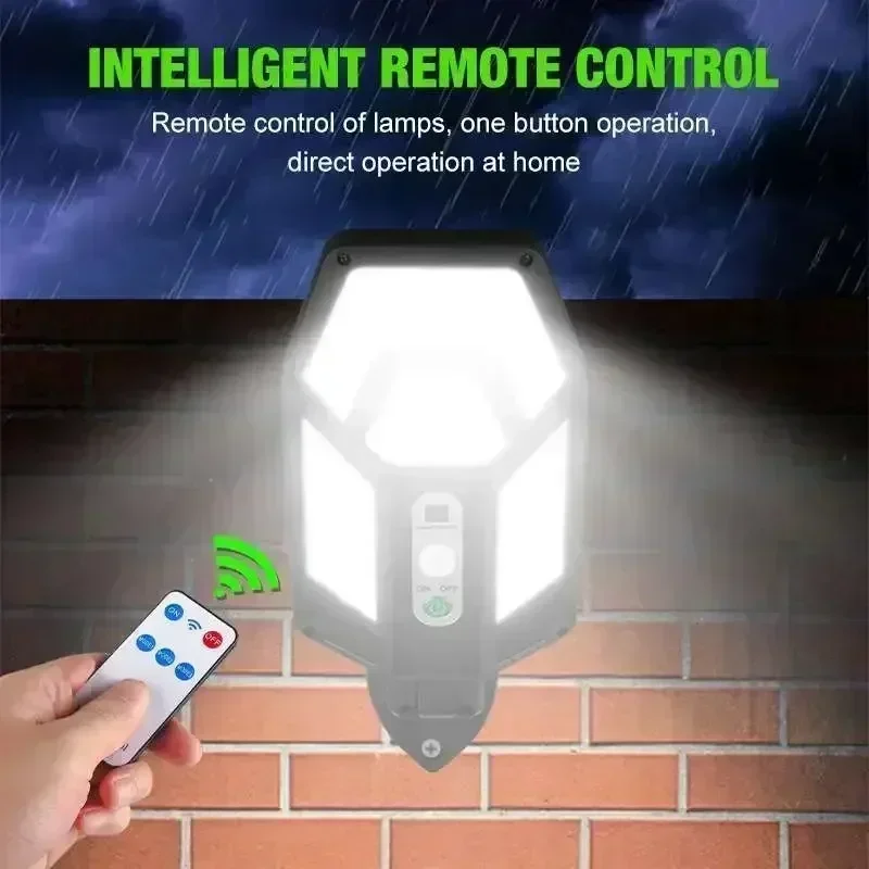 12000LM Powerful Solar Wall La - Outdoor Lighting For Gazebo review and price