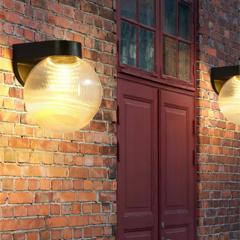 Spherical Outdoor Wall Lamp IP - Outdoor Lighting Lux review and price