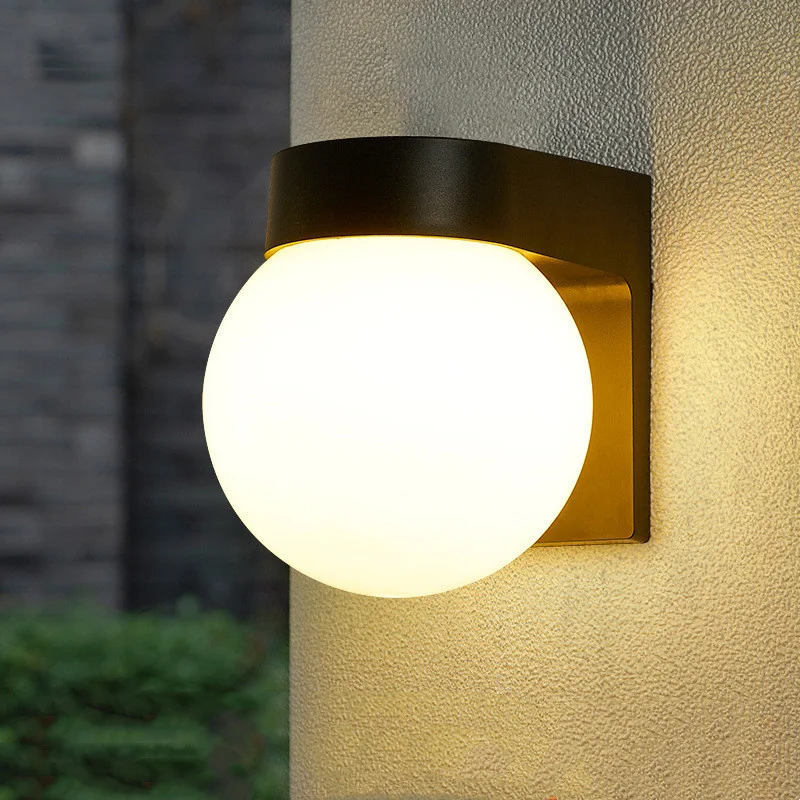 Spherical Outdoor Wall Lamp IP - Outdoor Lighting Lux review and price