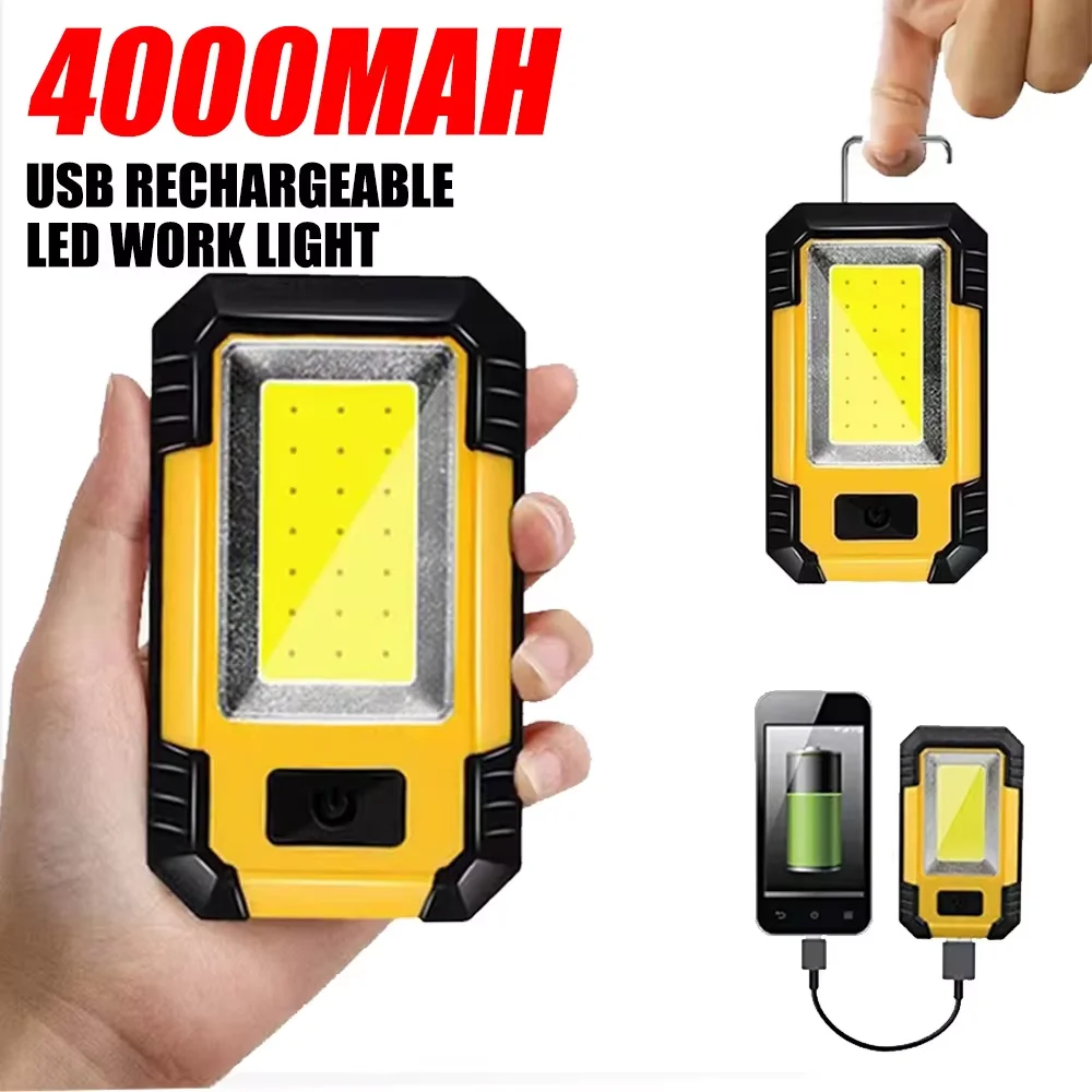 Rechargeable 4000MaH Work Ligh - Outdoor Lighting Lanterns review and price
