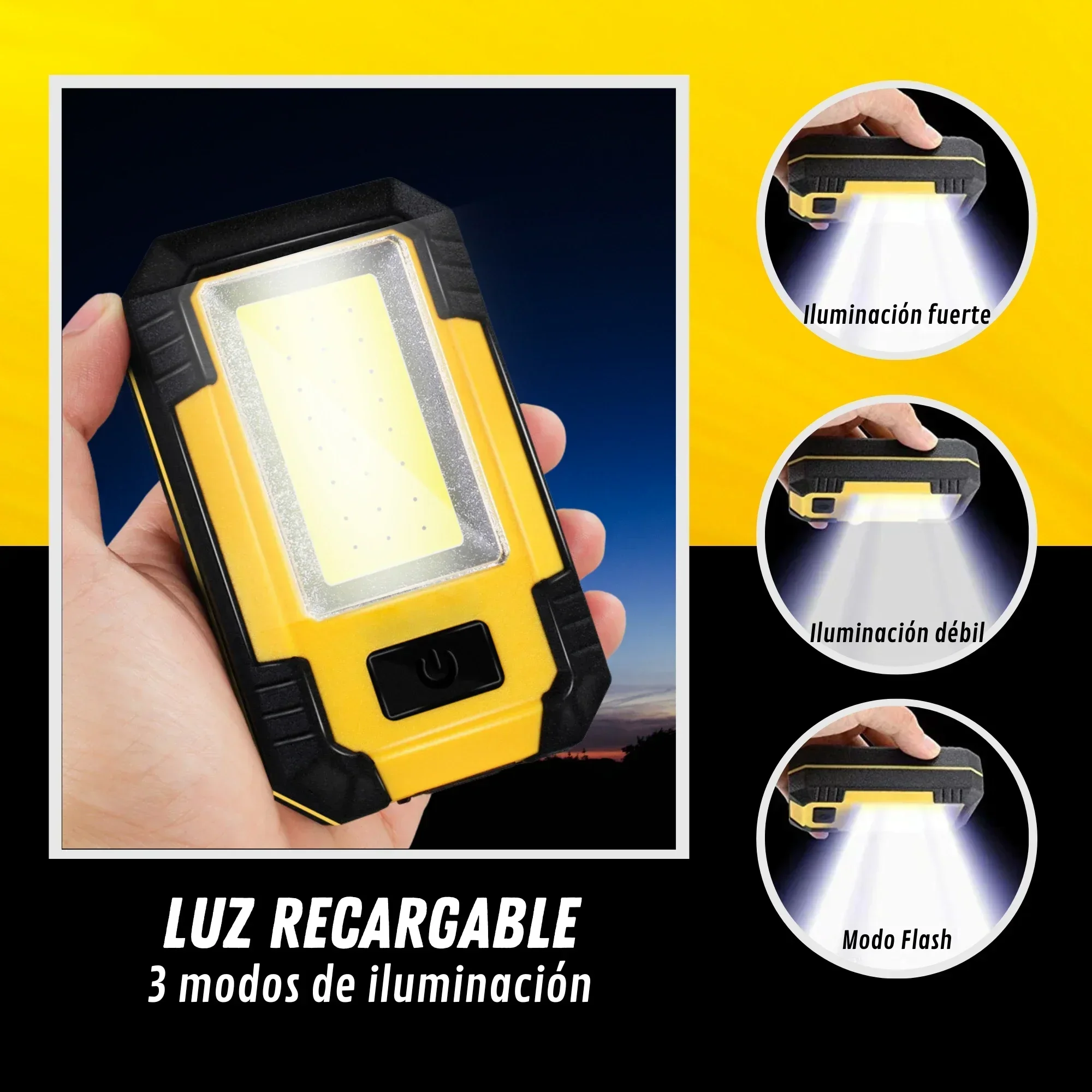 Rechargeable 4000MaH Work Ligh - Outdoor Lighting Lanterns review and price