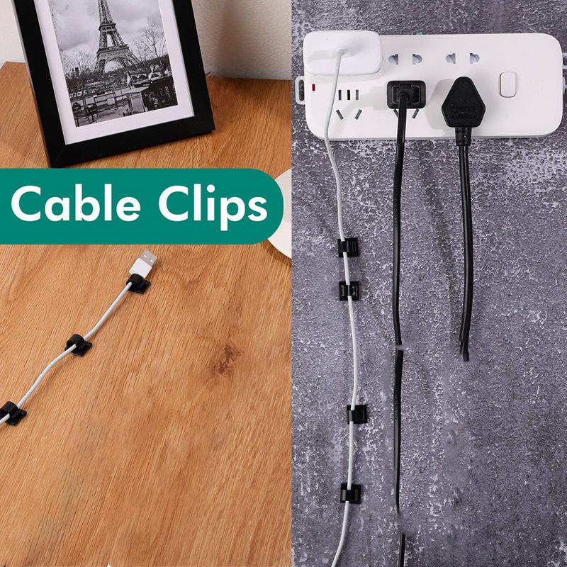 50 Pcs Mini Cable Clips Hooks  - Outdoor Lighting For Christmas review and price