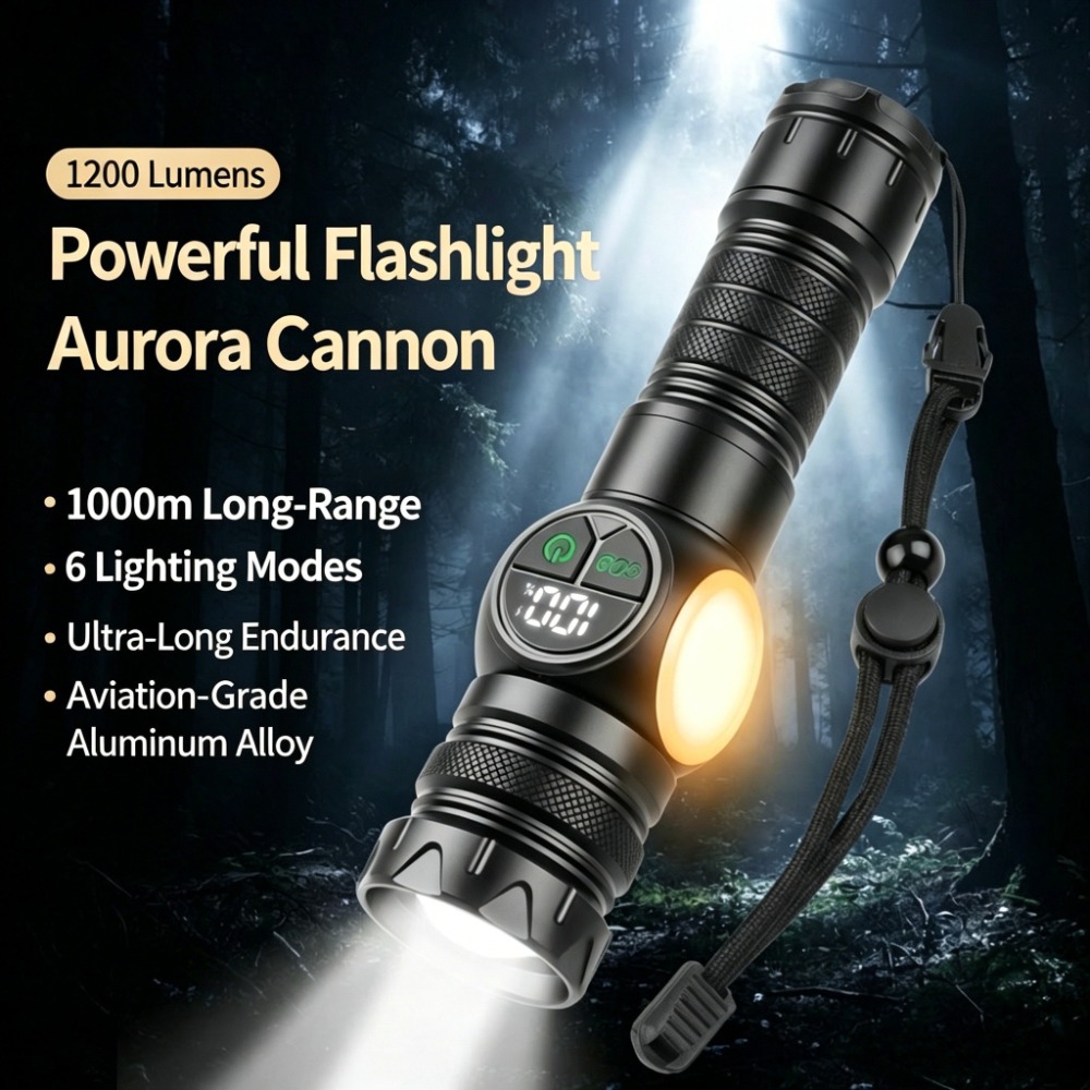 White Light LED Flashlight Typ - Outdoor Lighting Types review and price