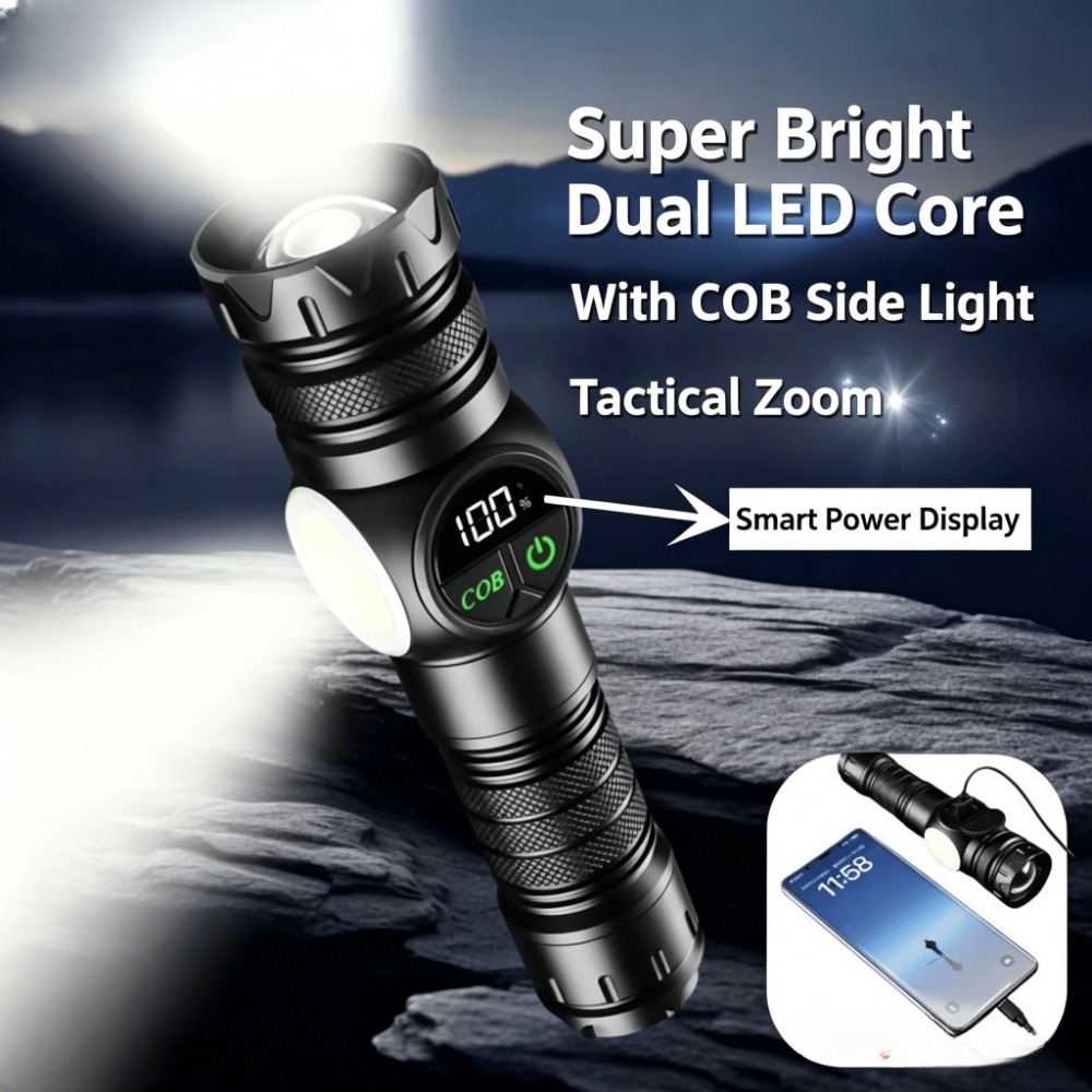 White Light LED Flashlight Typ - Outdoor Lighting Types review and price