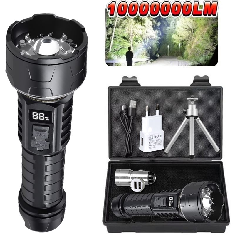 COB LED Flashlight Rechargeabl - Outdoor Lighting Lanterns review and price