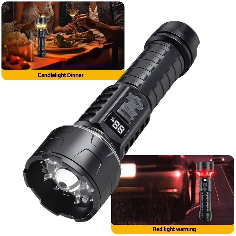 COB LED Flashlight Rechargeabl - Outdoor Lighting Lanterns review and price