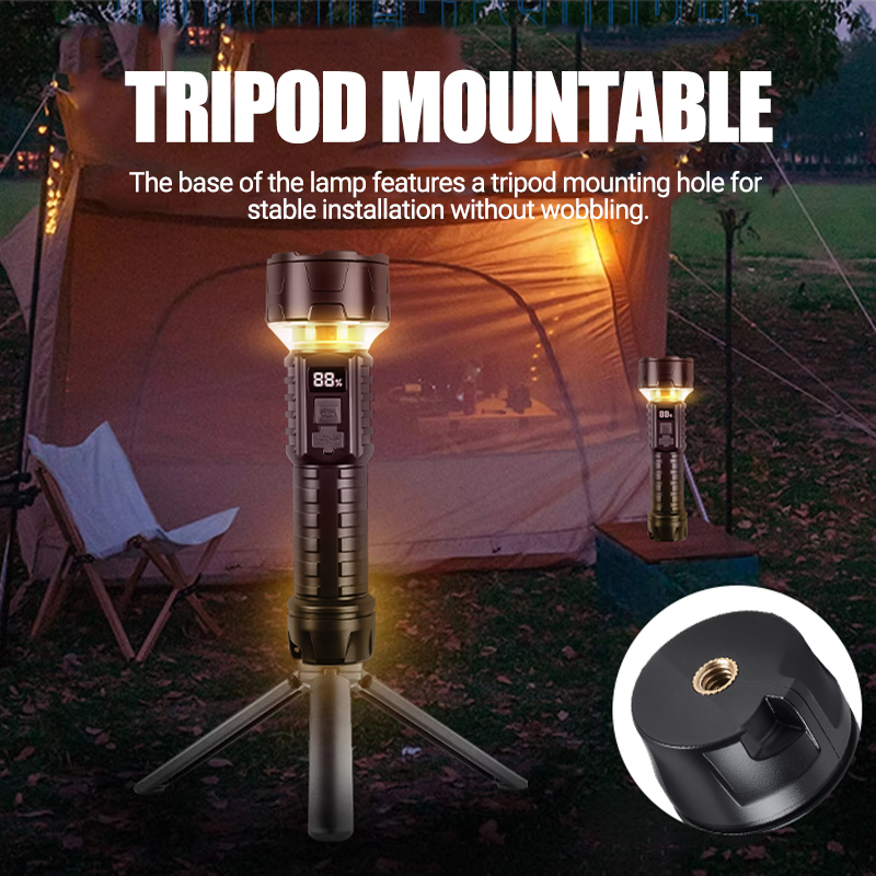 COB LED Flashlight Rechargeabl - Outdoor Lighting Lanterns review and price