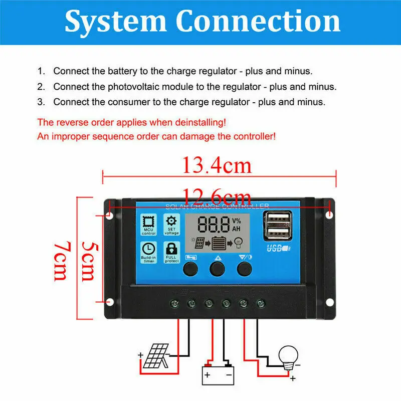 50W Solar Panel Kit Mono Cryst - Outdoor Lighting Transformer review and price