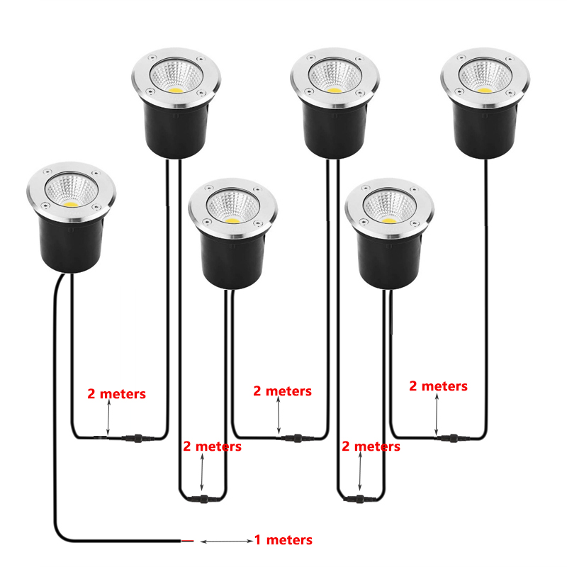 IP67 Waterproof Recessed Ingro - Outdoor Lighting Underground Wiring review and price