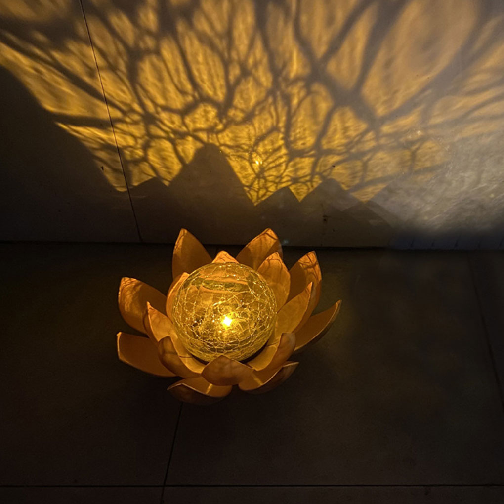 Lotus Shaped Garden Solar Ligh - Outdoor Lighting For Christmas review and price