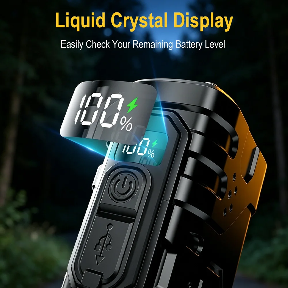 BORUIiT Hand Crank EDC LED Fla - Outdoor Lighting Types review and price