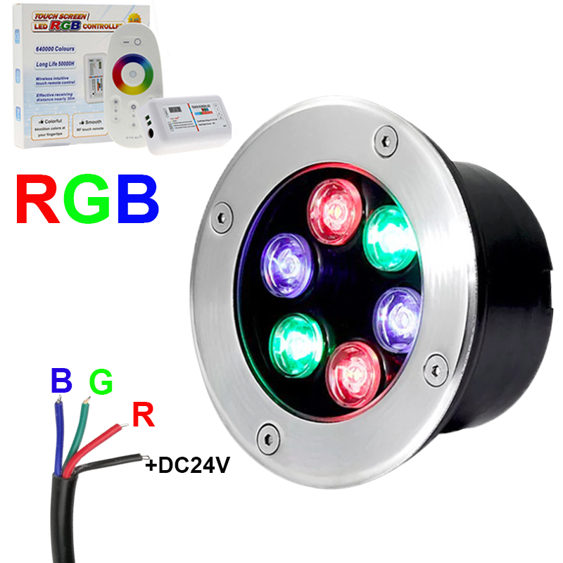 4-wire RGB LED Underground Lig - Outdoor Lighting Underground Wiring review and price