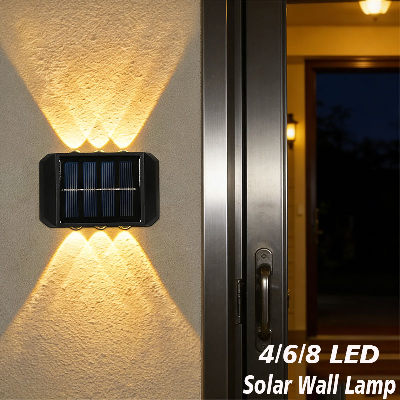 4/6/8 LED Solar Outdoor Light  - Outdoor Lighting Lux review and price