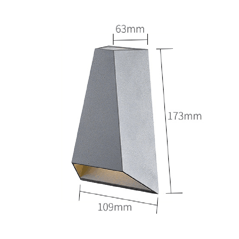 12W LED Outdoor&Indoor Wall La - Outdoor Lighting Lux review and price