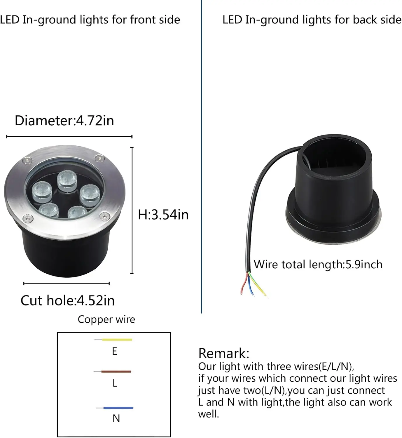 Outdoor Recessed Pathway Light - Outdoor Lighting Underground Wiring review and price