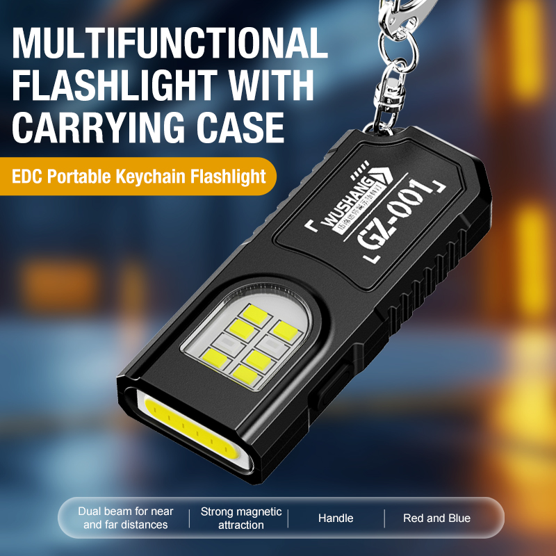 Portable Keychain LED COB Flas - Outdoor Lighting Lanterns review and price