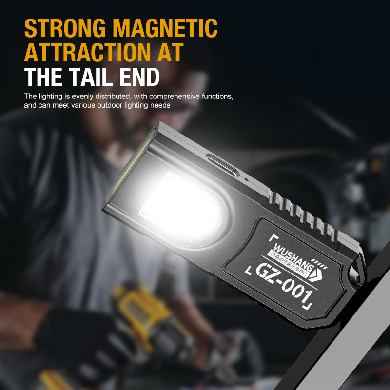 Portable Keychain LED COB Flas - Outdoor Lighting Lanterns review and price