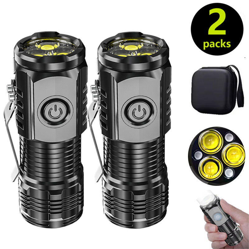Mini 3LED Flashlight With Pen  - Outdoor Lighting Brands review and price