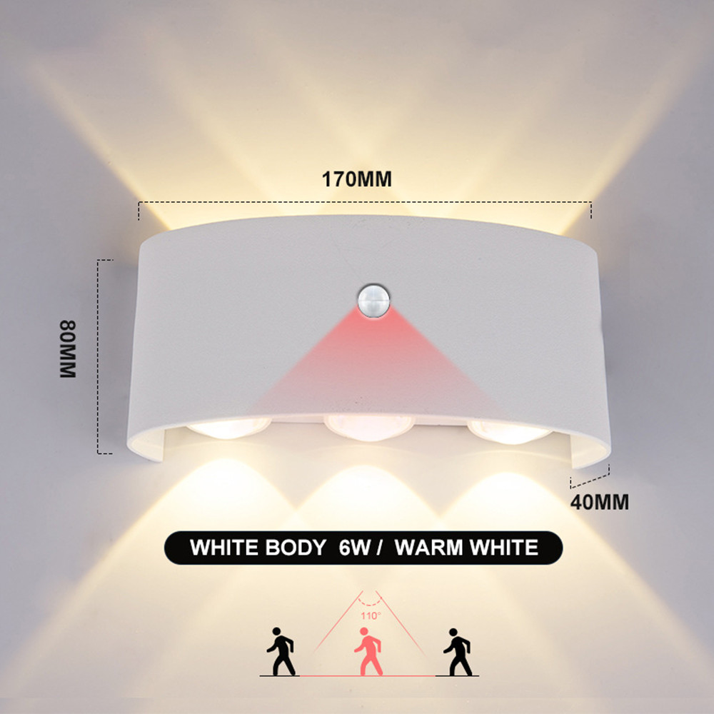 PIR Motion Sensor Wall Lamp AC - Outdoor Lighting Lux review and price