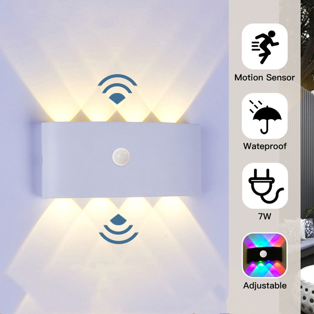 PIR Motion Sensor Wall Lamp AC - Outdoor Lighting Lux review and price