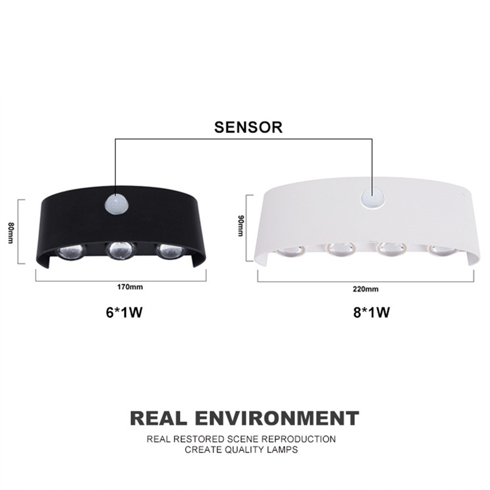 PIR Motion Sensor Wall Lamp AC - Outdoor Lighting Lux review and price