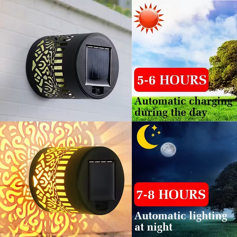 Solar LED Wall Light Mandala P - Outdoor Lighting For Gazebo review and price