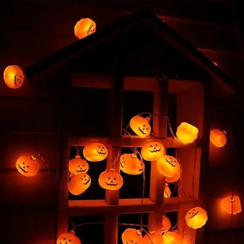 Pumpkin Halloween String Light - Outdoor Lighting Lanterns review and price