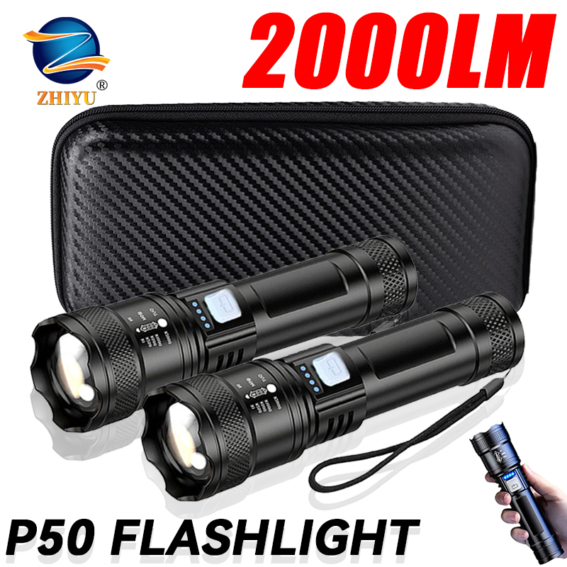 Tactical LED Flashlight 2000LM - Outdoor Lighting Brands review and price