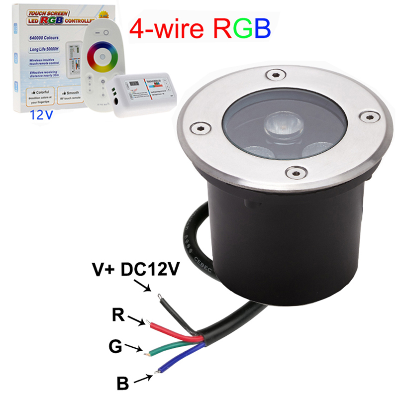 External control 4-wire  RGB L - Outdoor Lighting Underground Wiring review and price